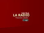 LA RADIO INDIE ROCK THEMATIC RADIO logo