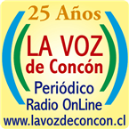 LA VOZ de Concon RADIO logo