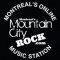 Montreal's Mountain City Rock logo