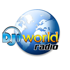 New djworld radio logo