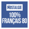 NOSTALGIE 100% FRANCAIS 80 logo