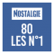 NOSTALGIE 80 LES N 1 logo