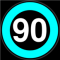 Only90 logo