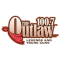 Outlaw 100.7 logo
