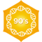 Positively 90's logo