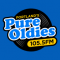 Pure Oldies 105.5 logo