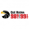 Que Buena 98.9 / 99.1 FM logo