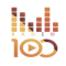 RADIO 100 FM logo