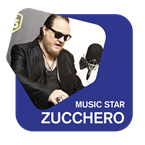 Radio 105 Music Star Zucchero logo