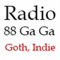 Radio 88 Ga Ga  Gothic Radio logo