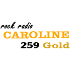 Radio Caroline 259 Gold logo