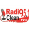 radio Clean fm 95.1 logo