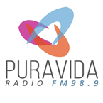 Radio Pura Vida FM 98.9 logo