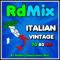 RdMix Italian Vintage 70s 80s 90s logo
