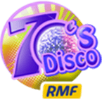 RMF 70s disco logo