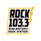 Rock 103.3 - Burlington's Rock Station logo