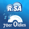 R.SA 70er Oldies logo