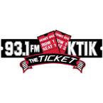 93.1 FM and 1350 AM KTIK The Ticket