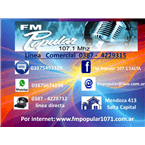 FM POPULAR SALTA 107.1 MHZ