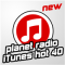 planet radio livecharts top 40