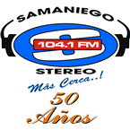 SAMANIEGO ESTÉREO 104.1 FM logo