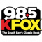 98.5 KFOX logo