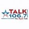 Talk 106.7 logo