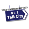 Talkcity 91.1FM logo