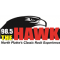 The Hawk, 98.5 logo