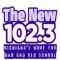 The New Mix 102.3 logo