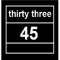 Thirty Three 45 logo
