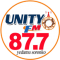 Unity Fm 87.7 Mhz logo