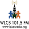 WLCB 101.5FM - Lakes Community Broadcasting logo