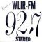 WLIR FM 92.7 logo