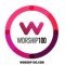 Worship 100 logo
